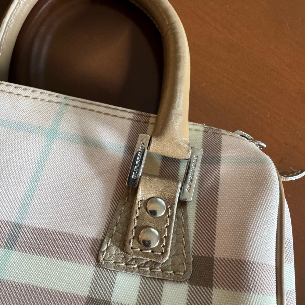 BURBERRY Pink Mini Nova Handbag - Picture 2 of 6